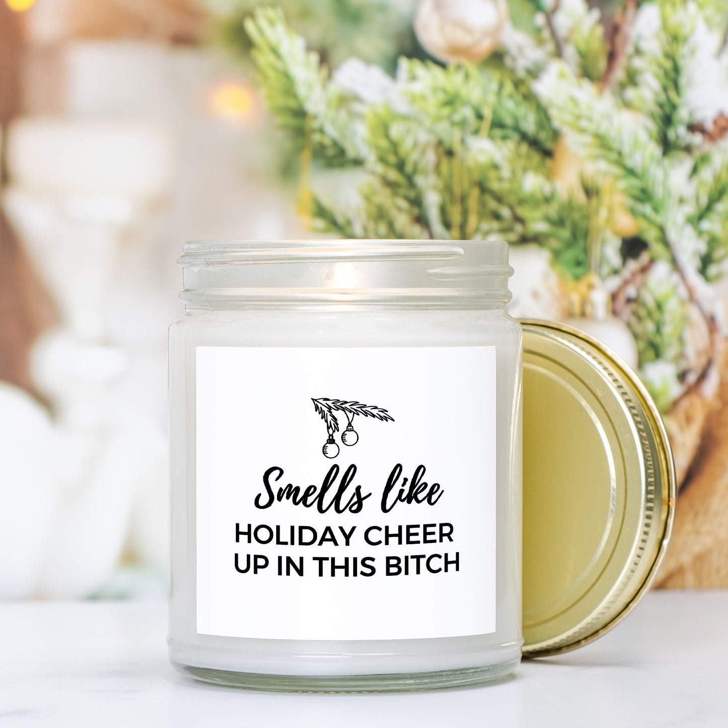 Smells Like Holiday Cheer Candle 9oz - Choose Your Scent!