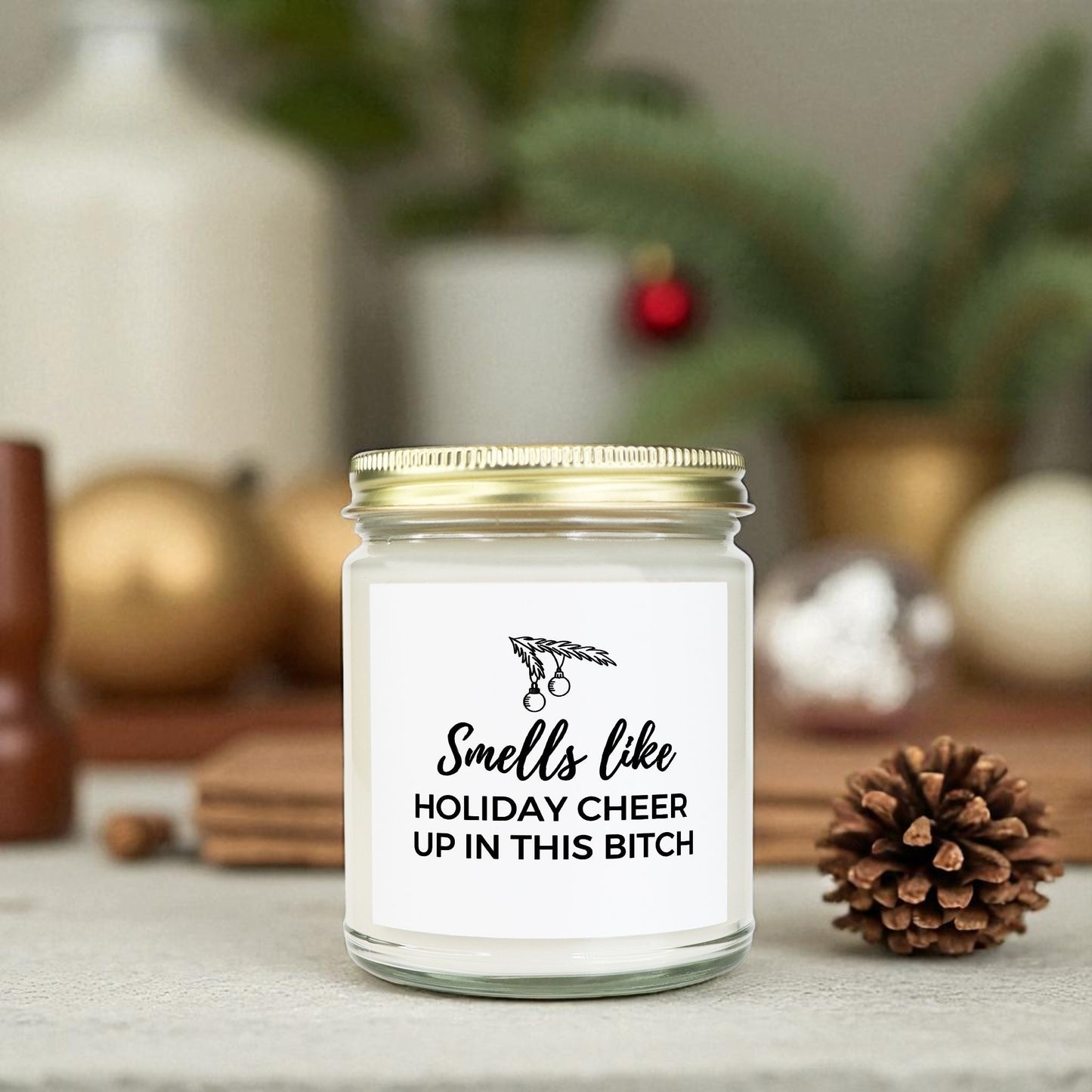 Smells Like Holiday Cheer Candle 9oz - Choose Your Scent!