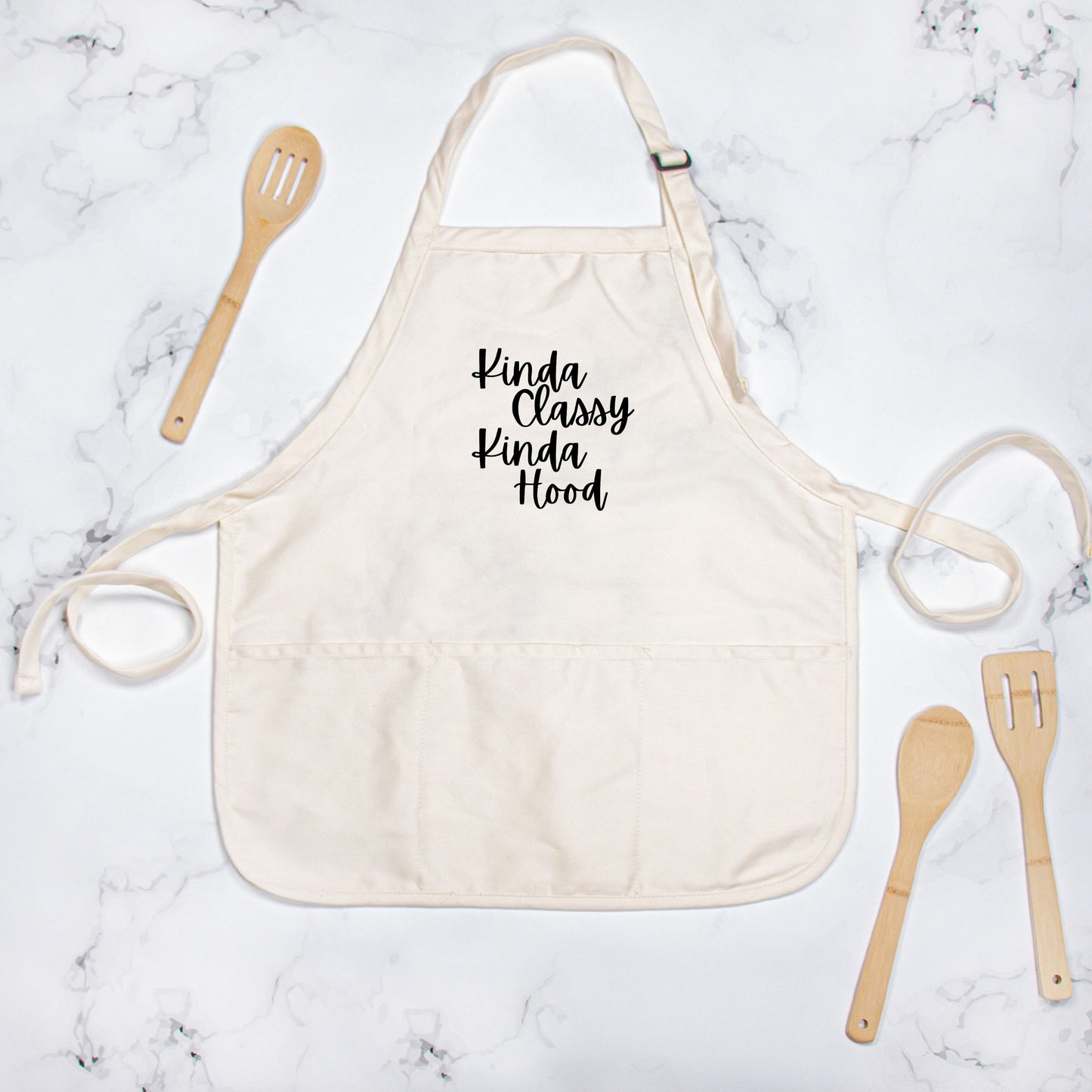 Kinda Classy, Kinda Hood Apron: Culinary Magic with Attitude