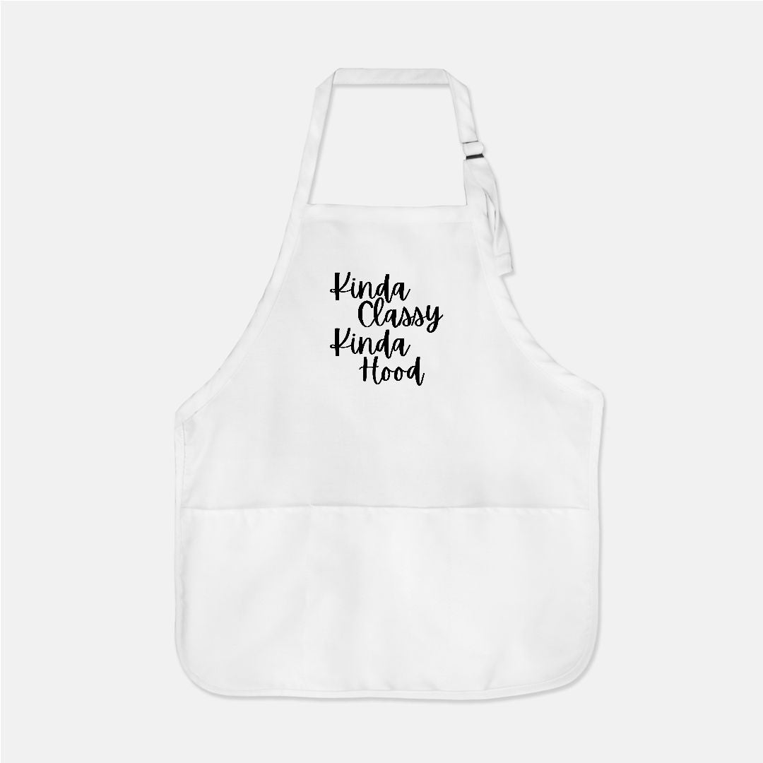 Kinda Classy, Kinda Hood Apron: Culinary Magic with Attitude