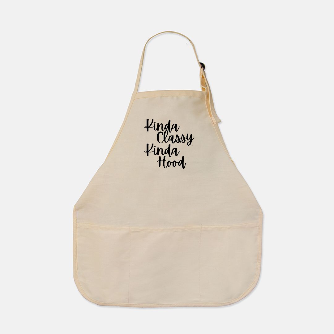 Kinda Classy, Kinda Hood Apron: Culinary Magic with Attitude