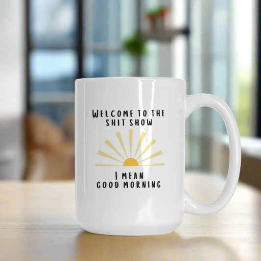 Deluxe 15oz Ceramic Mug - Good Morning Edition