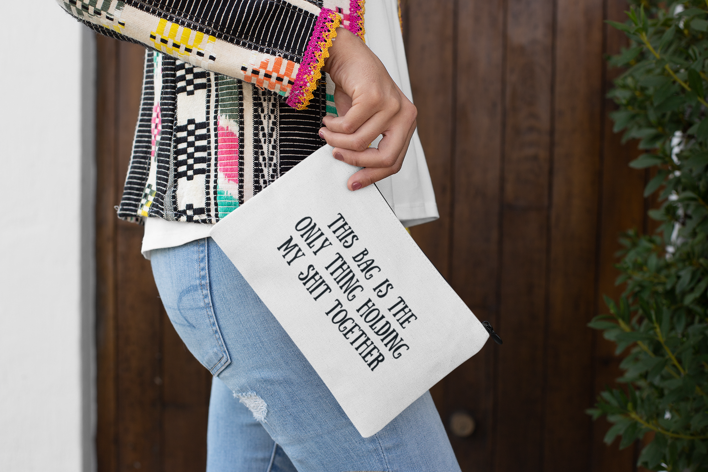 The Only Thing Holding My Shit Together Cosmetic Bag